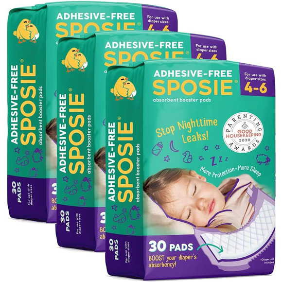 Diaper Booster Pads Size 4-6 Diaper Pad Inserts Overnight For Cloth & Regular - Picture 1 of 12